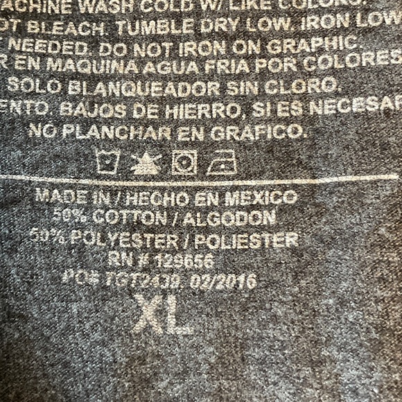 Kids Short Sleeve Tee - Black and Blue - Picture 4 of 4